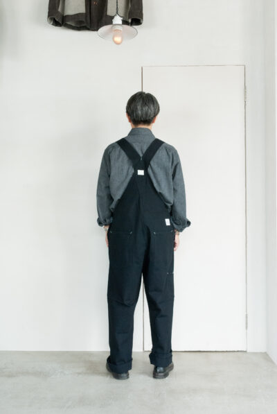 Post O’Alls No.1 Overalls Flat Twill Charcoal