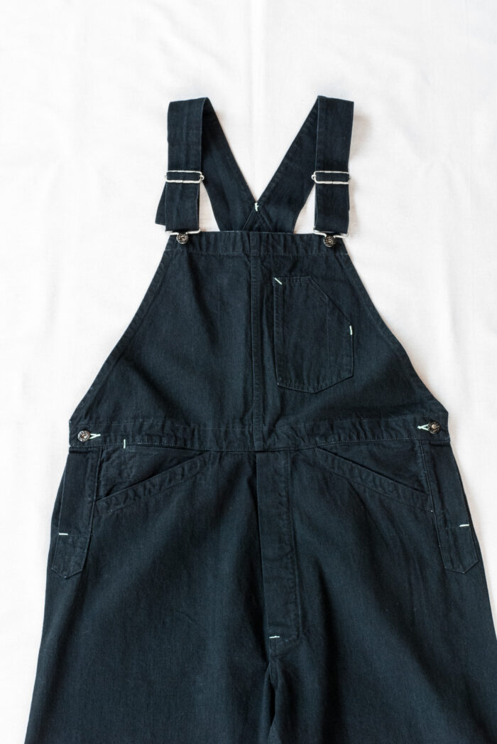 Post O’Alls No.1 Overalls Flat Twill Charcoal