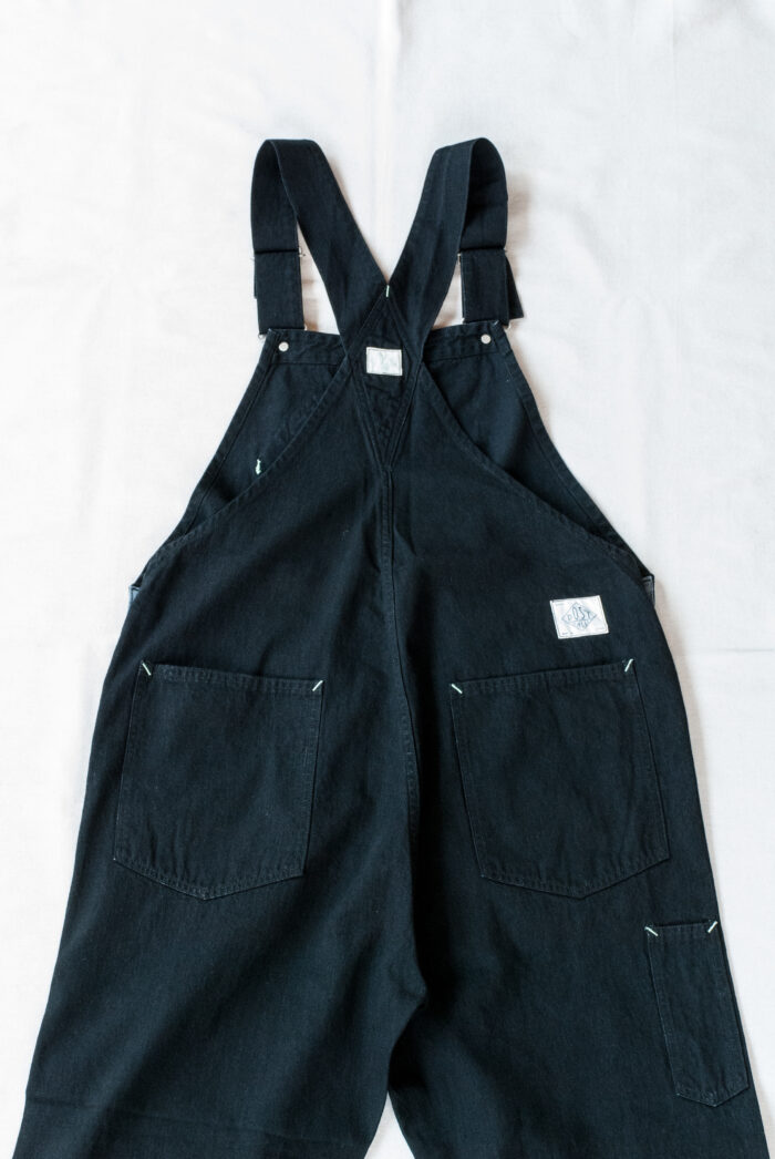 Post O’Alls No.1 Overalls Flat Twill Charcoal