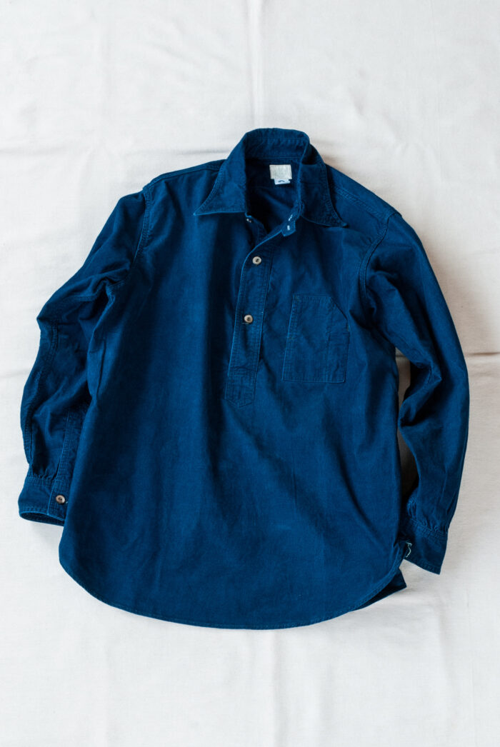 Post O’Alls No.1 Shirt Cotton Cords Indigo