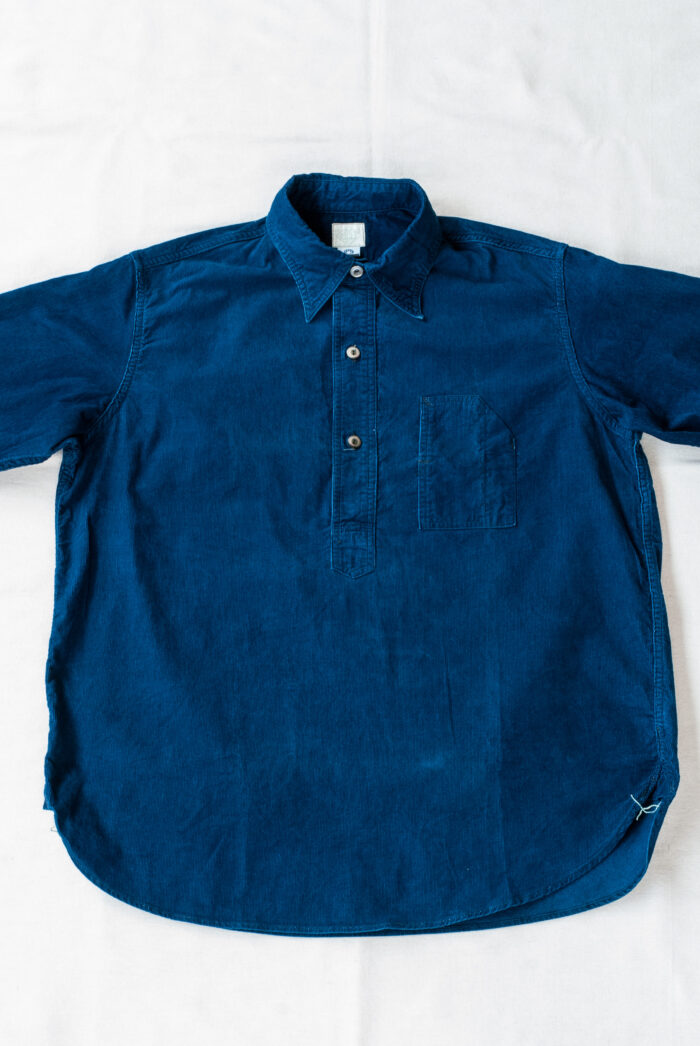 Post O’Alls No.1 Shirt Cotton Cords Indigo