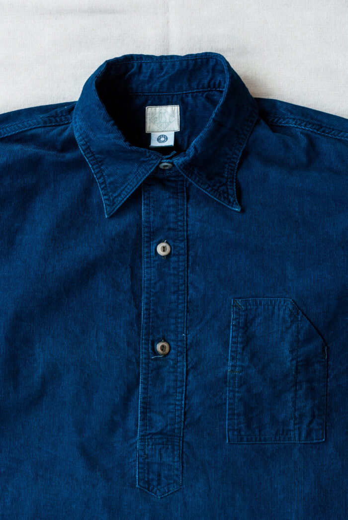 Post O’Alls No.1 Shirt Cotton Cords Indigo