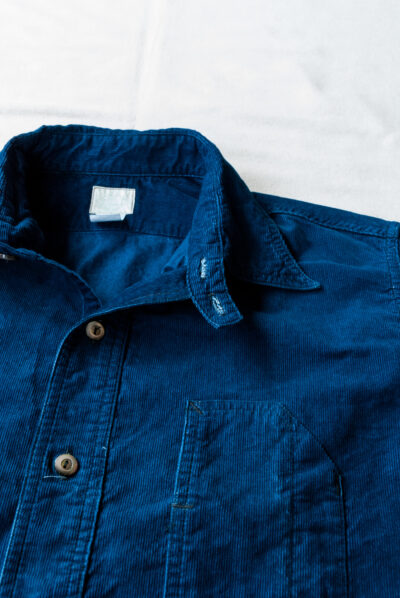 Post O’Alls No.1 Shirt Cotton Cords Indigo