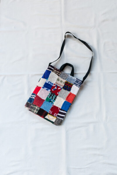 desertic Patchwork News Paper Bag / PC case