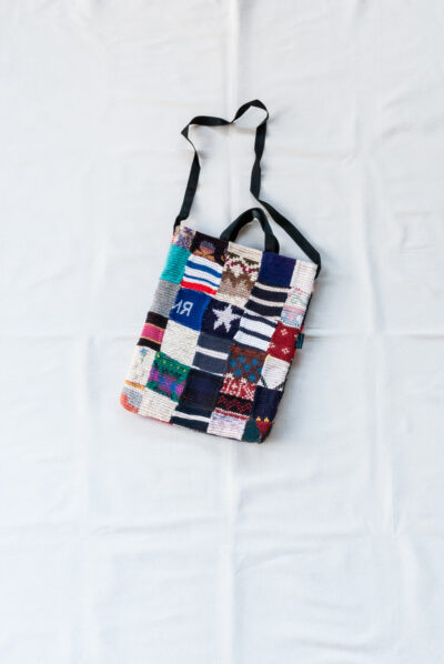 desertic Patchwork News Paper Bag / PC case