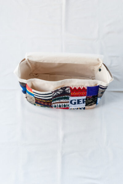 desertic Patchwork News Paper Bag / PC case