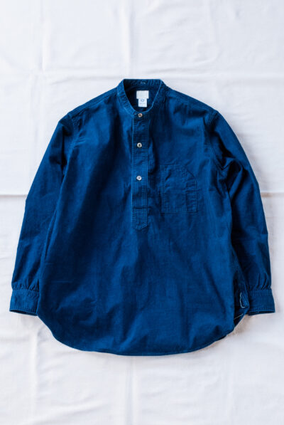 Post O’Alls Band Collar Shirt Cotton Cords