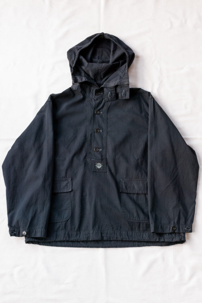 Post O’Alls Navy Parka Vintage Twill Charcoal