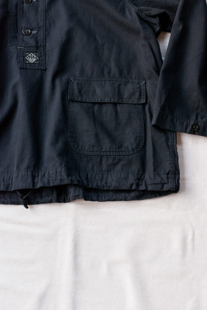 Post O’Alls Navy Parka Vintage Twill Charcoal