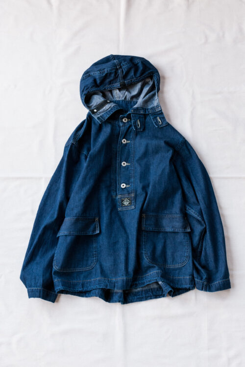 Post O’Alls Navy Parka 8oz Denim Indigo