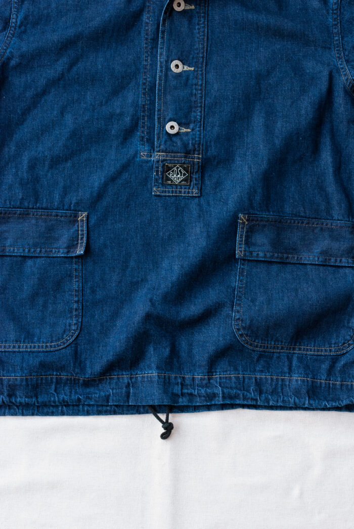 Post O’Alls Navy Parka 8oz Denim Indigo