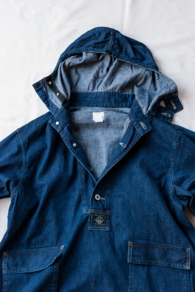 Post O’Alls Navy Parka 8oz Denim Indigo