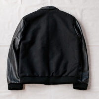 フランクリーダー　ブルゾン FRANK LEDER フランクリーダー バルティックブルー ノーカラー