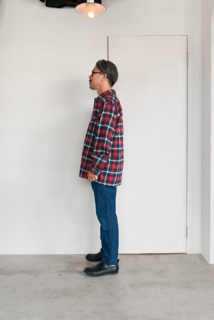 Post O’Alls Limited Release Vol.2 NEUTRA 6 flannel plaid red