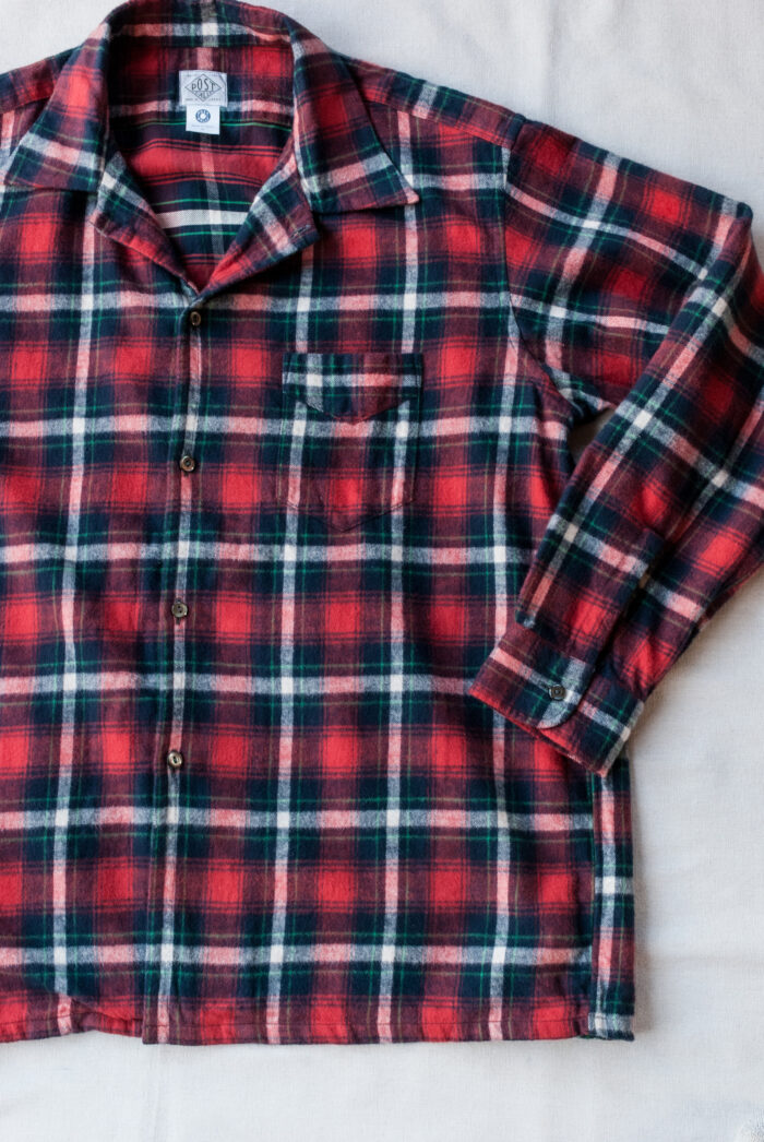 Post O’Alls Limited Release Vol.2 NEUTRA 6 flannel plaid red