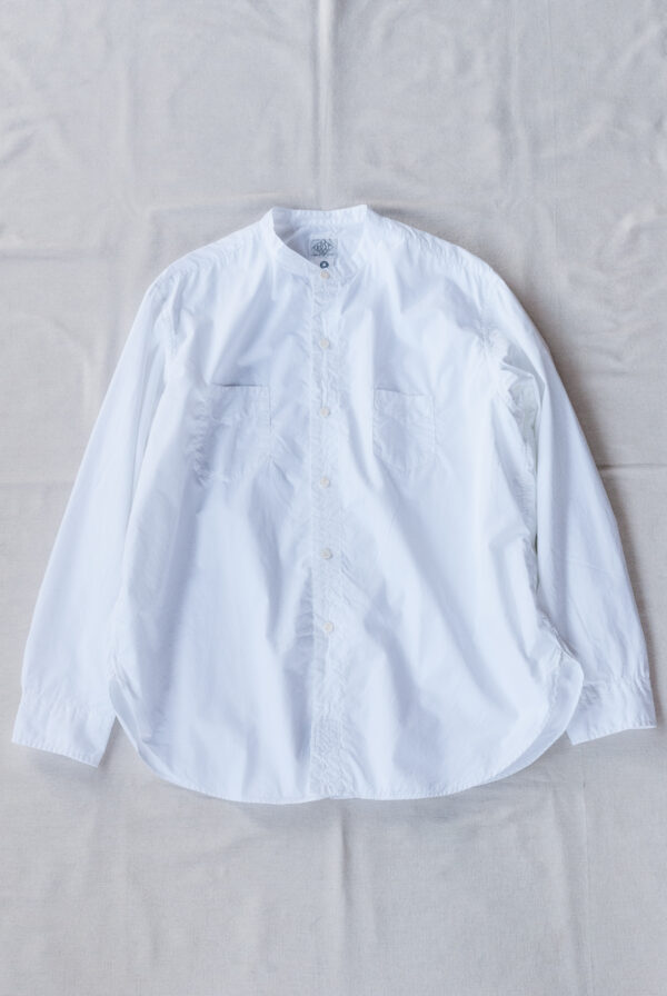 Post O’Alls Limited Release Vol.2 NEUTRA 5 Band-W feather chambray W-ply white