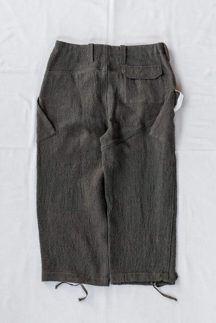 HOPPER’S BRUNCH HB-24A03 Wool Pants Olive