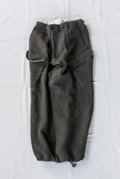 HOPPER’S BRUNCH HB-24A03 Wool Pants Olive