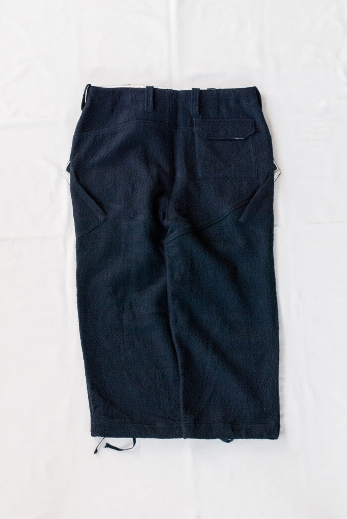 HOPPER’S BRUNCH HB-24A03 Wool Pants Navy