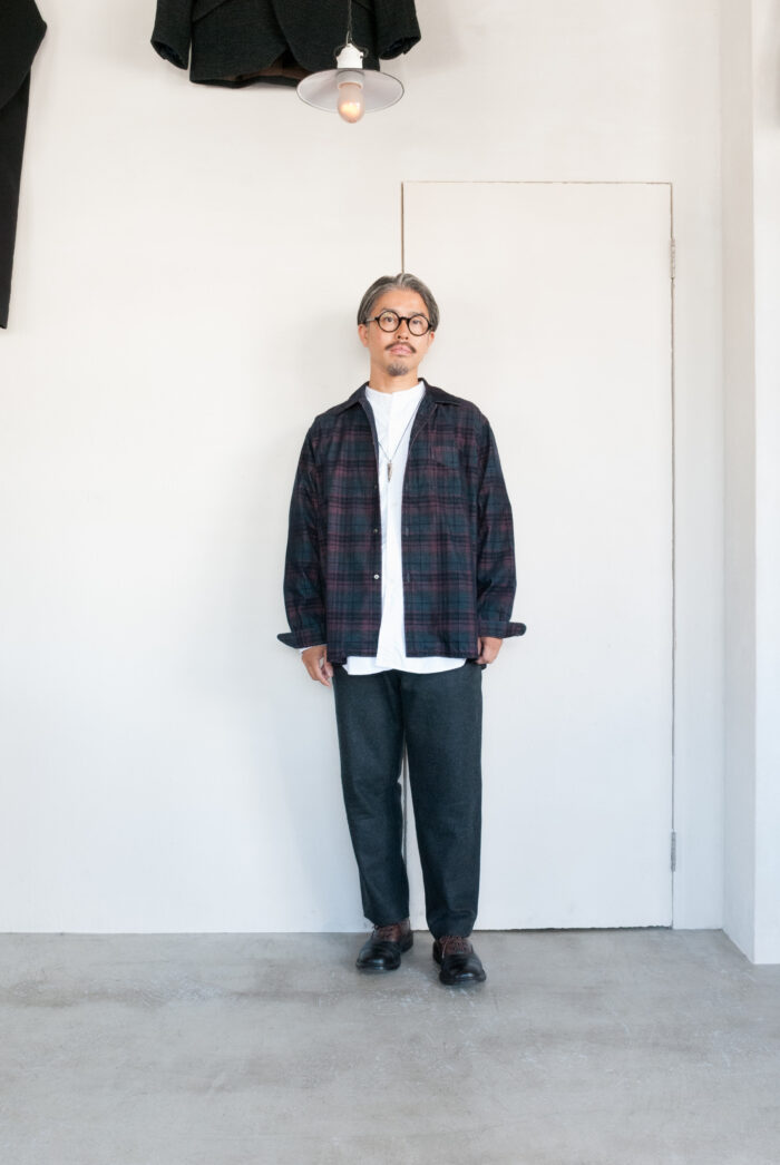 Post O’Alls Limited Release Vol.2 NEUTRA 6 mini cords dark plaid