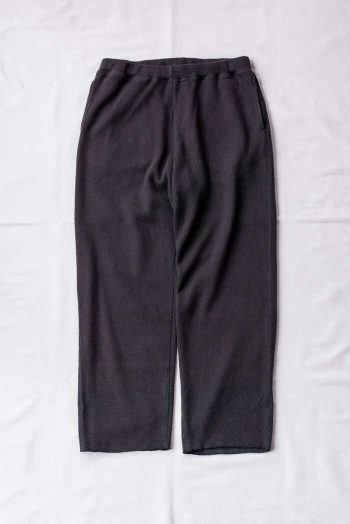 FilMelange DARLING Duofold Honeycomb Thermal Long Pants Charcoal Black