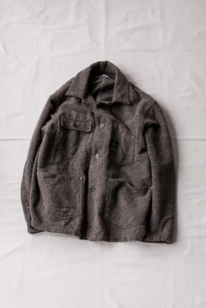 Post O’Alls #1103 Polarfleece Jacket Trashed Wool Base