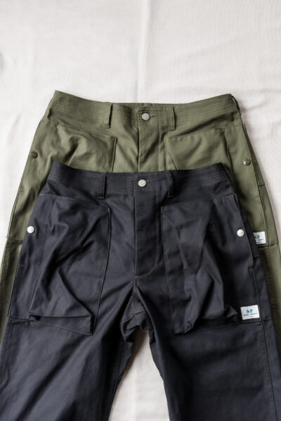 SASSAFRAS Digs Crew Pants 4/5 Cotton Duck