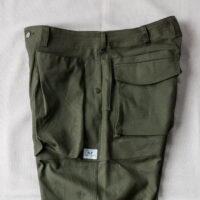 SASSAFRAS Digs Crew Pants 4/5 Cotton Duck Olive