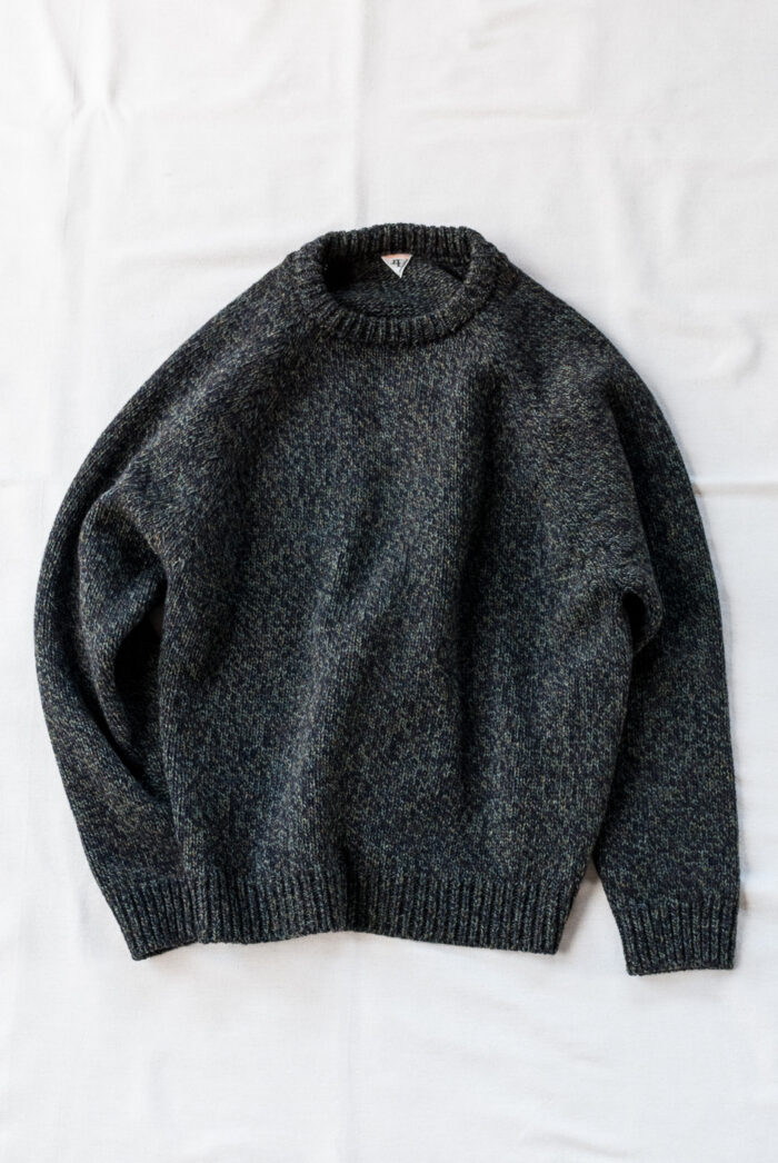 FilMelange Frank Mix Yarn Wool Knit Navy Mix