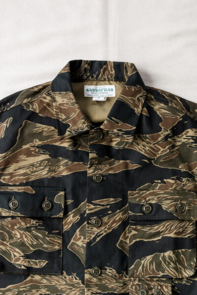 SASSAFRAS G.D.U Jacket Tiger Twill