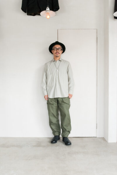 SASSAFRAS Digs Crew Pants 4/5 Cotton Duck Olive