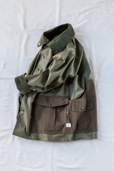 SASSAFRAS Botanical Scout Tube Coat C/N Oxford Olive