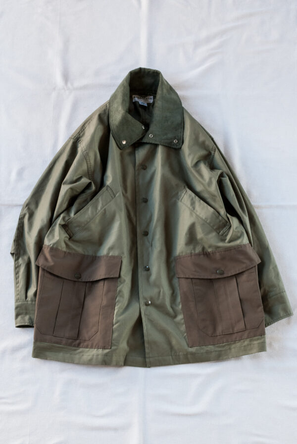 SASSAFRAS Botanical Scout Tube Coat C/N Oxford Olive