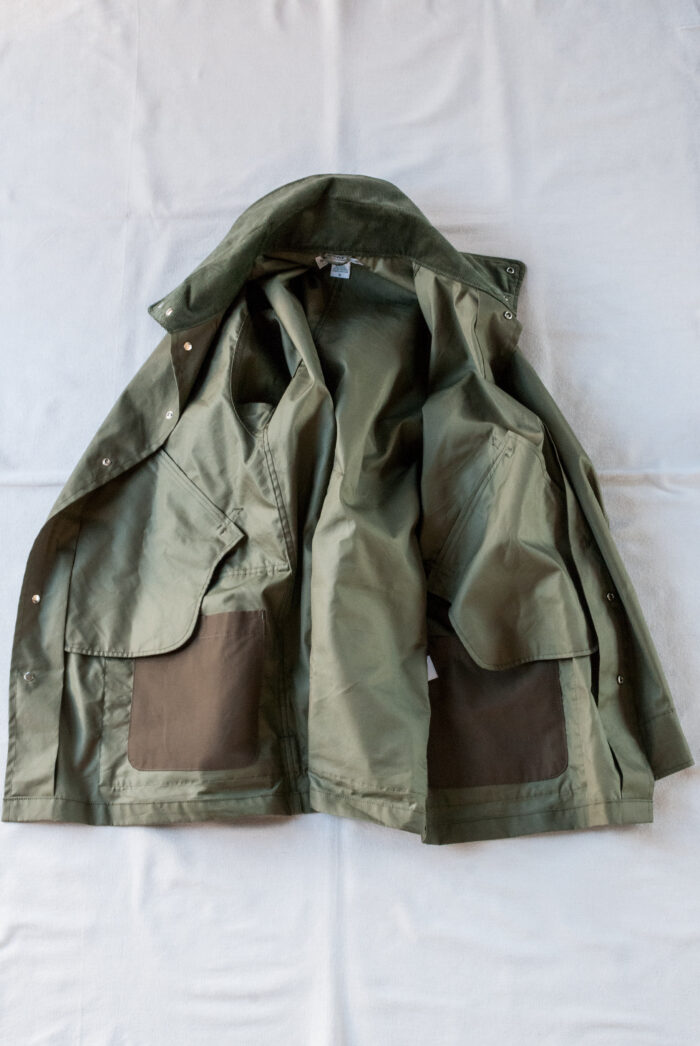 SASSAFRAS Botanical Scout Tube Coat C/N Oxford Olive