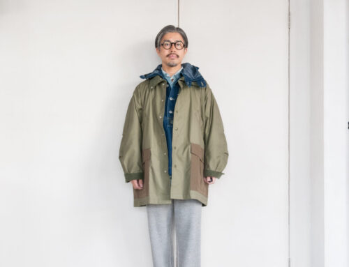 SASSAFRAS Botanical Scout Tube Coat C/N Oxford Olive