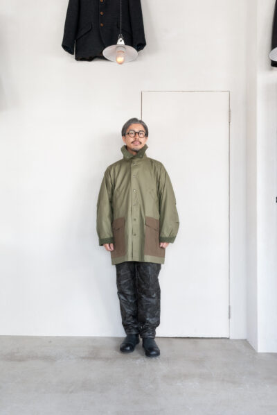 SASSAFRAS Botanical Scout Tube Coat C/N Oxford Olive