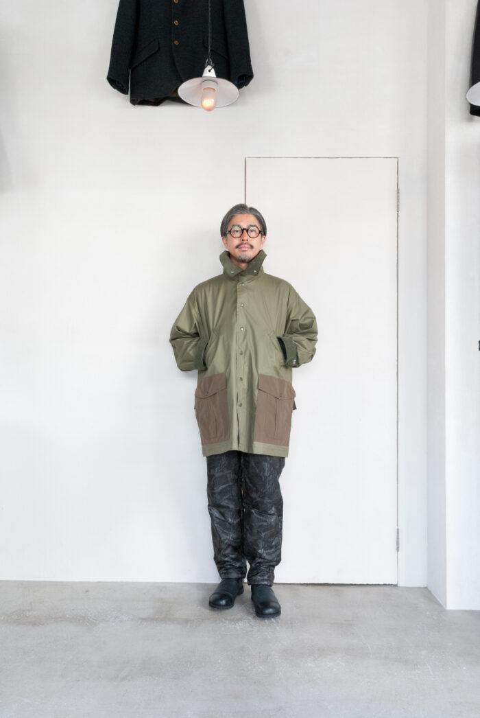 SASSAFRAS Botanical Scout Tube Coat C/N Oxford Olive