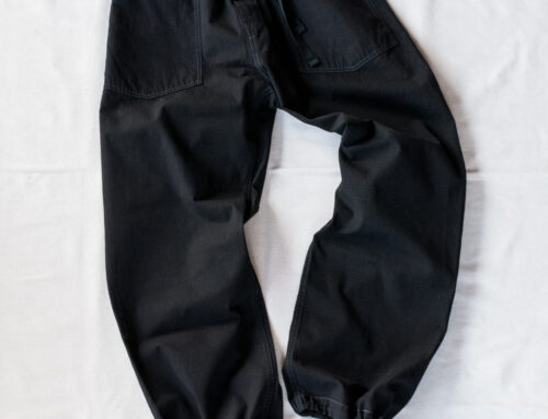 Post O’Alls E-Z ARMY-NAVY Pants 2 Cotton Dobby Ripstop Charcoal