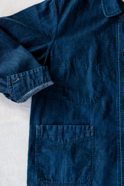 POST Chinois Travail 8 oz Denim Indigo Deep Wash