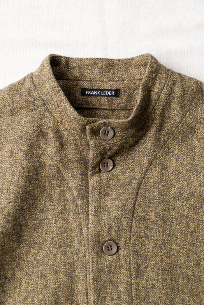 Frank Leder Dead Stock Cotton Tweed Janker with Side Pocket