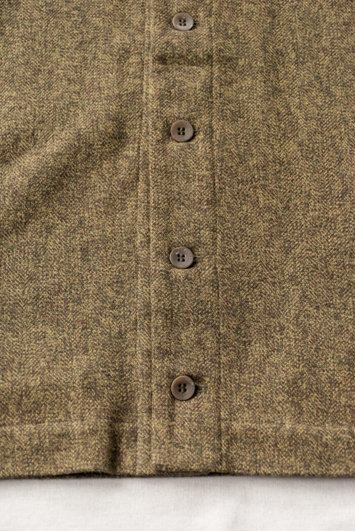 Frank Leder Dead Stock Cotton Tweed Janker with Side Pocket