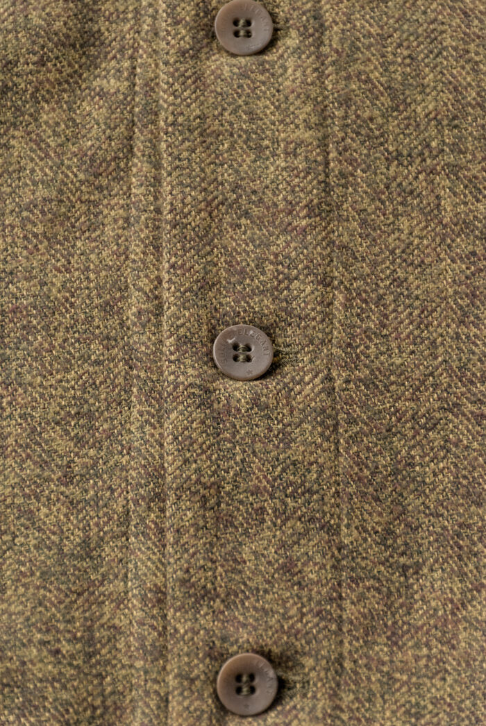 Frank Leder Dead Stock Cotton Tweed Janker with Side Pocket