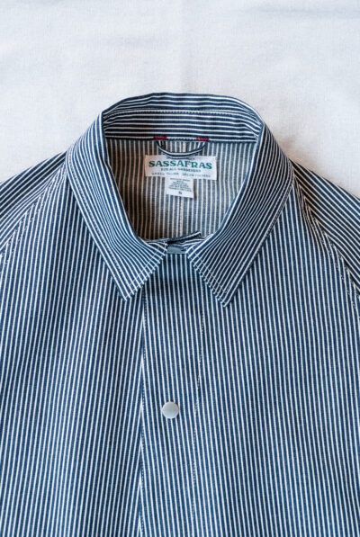 SASSAFRAS Pruner Coat 8oz Indigo Hickory