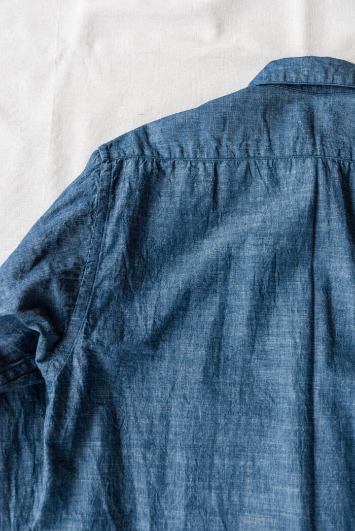 HOPPER’S BRUNCH HB-25S02 Shirt Jacket Chambray