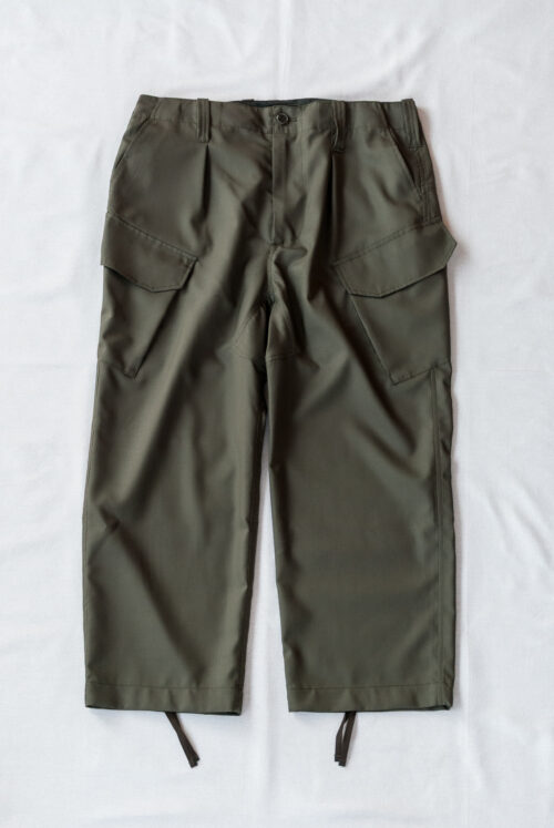 HOPPER’S BRUNCH HB-25S03 Wool Trouser Olive