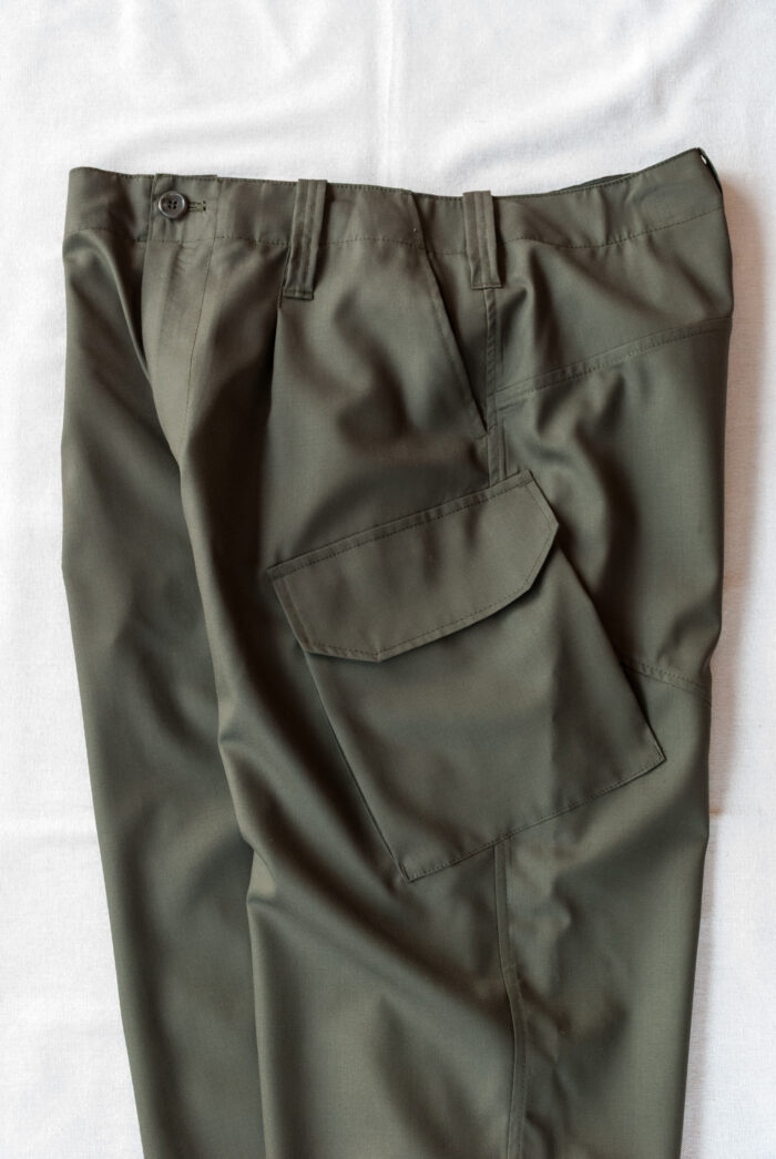 HOPPER’S BRUNCH HB-25S03 Wool Trouser Olive
