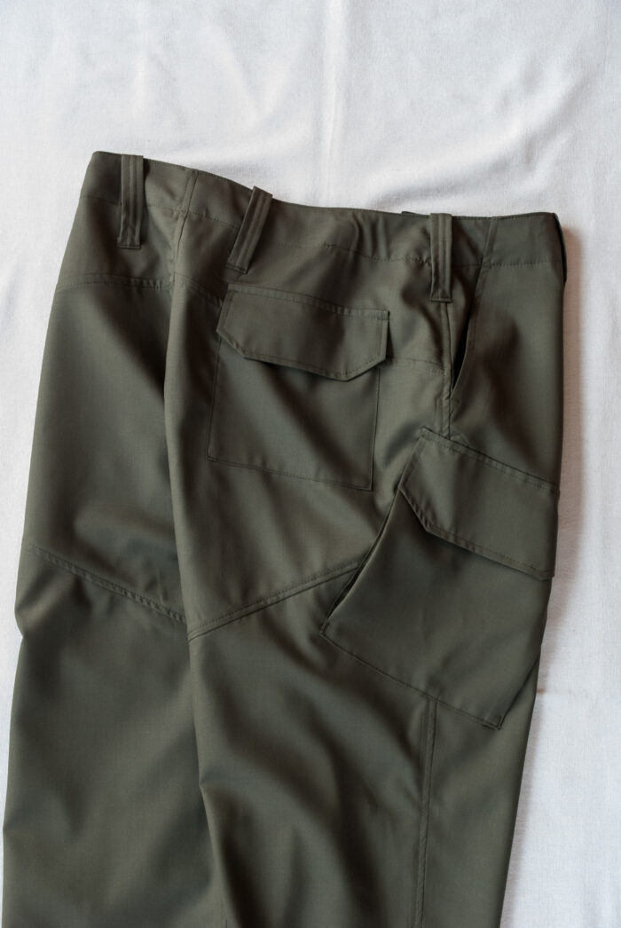 HOPPER’S BRUNCH HB-25S03 Wool Trouser Olive