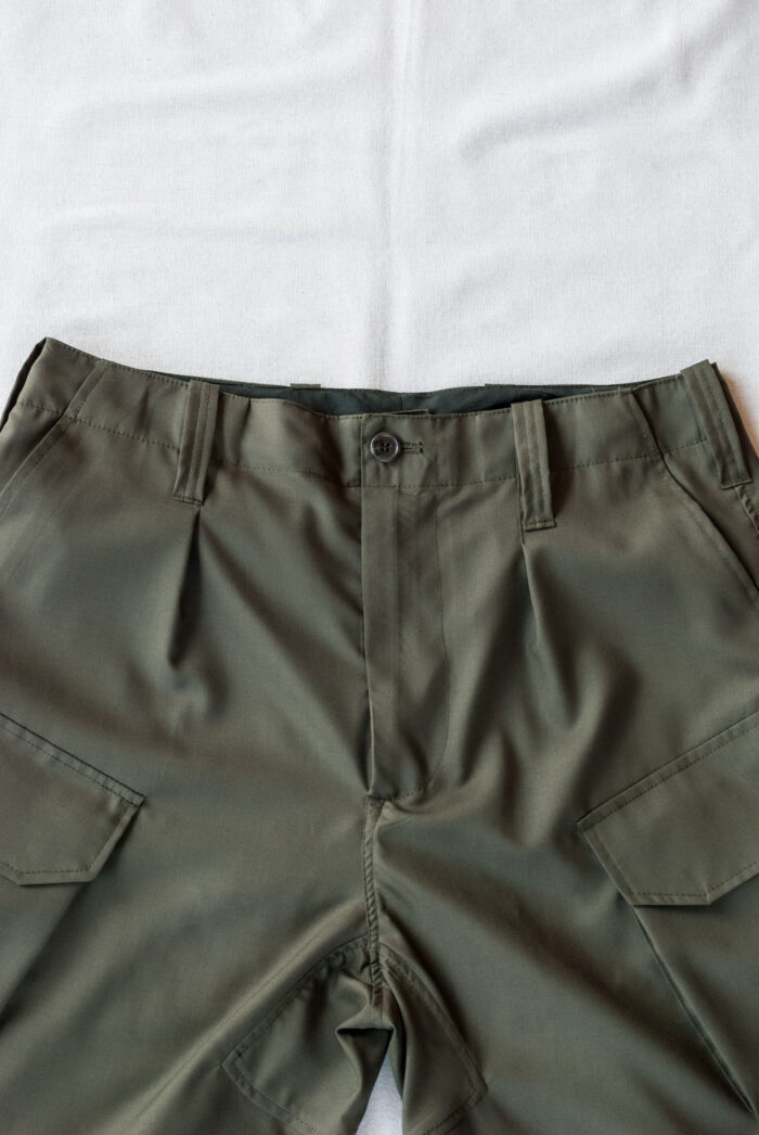 HOPPER’S BRUNCH HB-25S03 Wool Trouser Olive