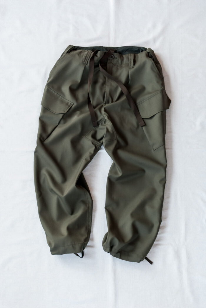 HOPPER’S BRUNCH HB-25S03 Wool Trouser Olive