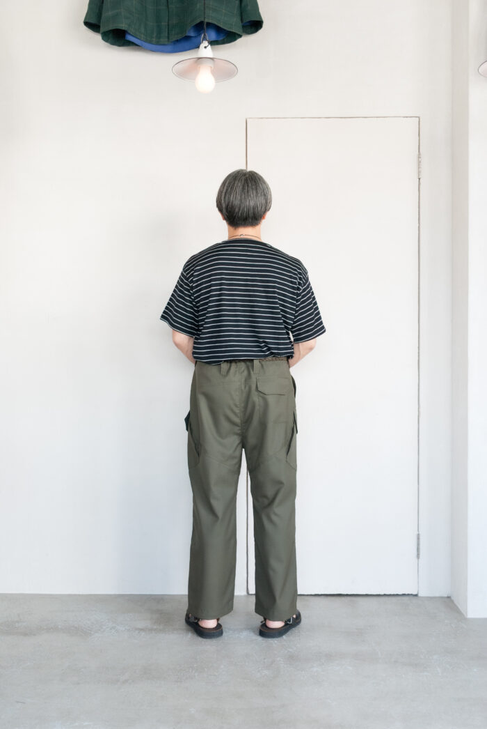 HOPPER’S BRUNCH HB-25S03 Wool Trouser Olive